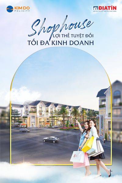 Bảng giá mới nhất Shophouse Kim Đô Policity Yên Phong Bắc Ninh